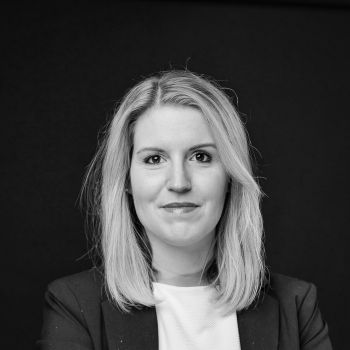 Portraits von Caroline Bronner in schwarz/weiss